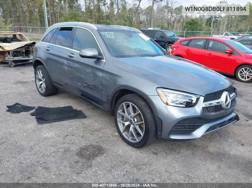 2020 Mercedes-Benz Glc 300 VIN: W1N0G8DB0LF811894 Lot: 40713850