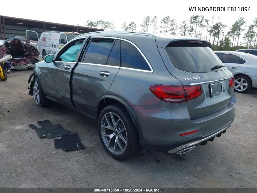 2020 Mercedes-Benz Glc 300 VIN: W1N0G8DB0LF811894 Lot: 40713850