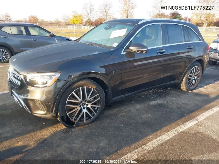 2020 Mercedes-Benz Glc 350E 4Matic VIN: W1N0G5DB1LF775227 Lot: 40736355