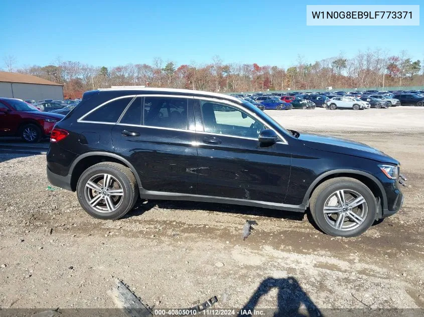 2020 Mercedes-Benz Glc 300 4Matic VIN: W1N0G8EB9LF773371 Lot: 40805010