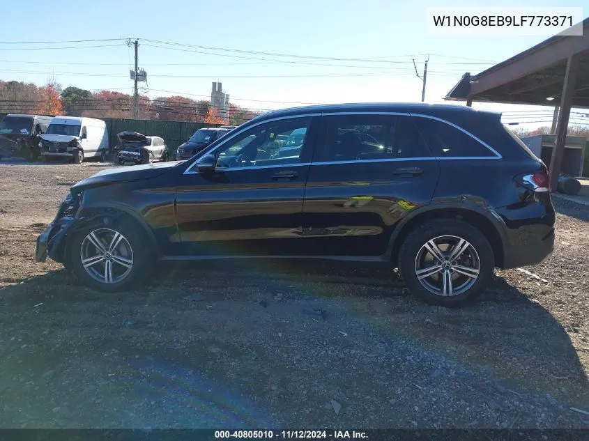 2020 Mercedes-Benz Glc 300 4Matic VIN: W1N0G8EB9LF773371 Lot: 40805010