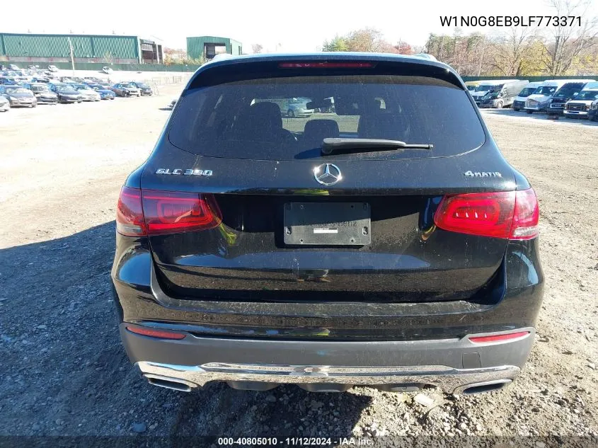 2020 Mercedes-Benz Glc 300 4Matic VIN: W1N0G8EB9LF773371 Lot: 40805010