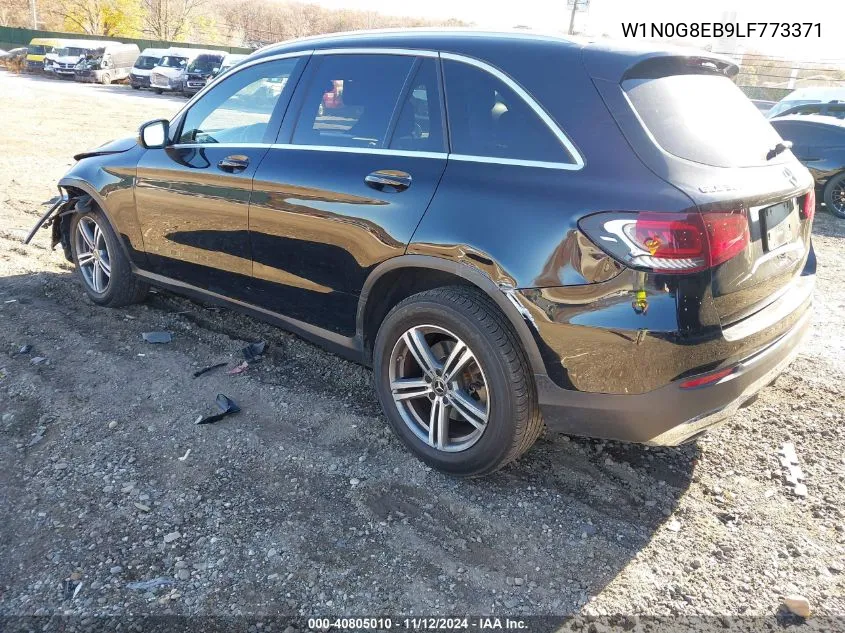 2020 Mercedes-Benz Glc 300 4Matic VIN: W1N0G8EB9LF773371 Lot: 40805010