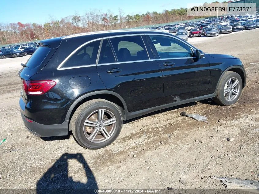 2020 Mercedes-Benz Glc 300 4Matic VIN: W1N0G8EB9LF773371 Lot: 40805010