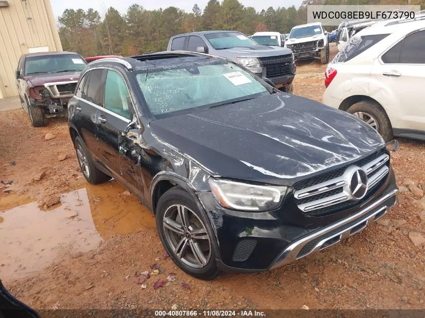 2020 Mercedes-Benz Glc 4Matic VIN: WDC0G8EB9LF673790 Lot: 40807866