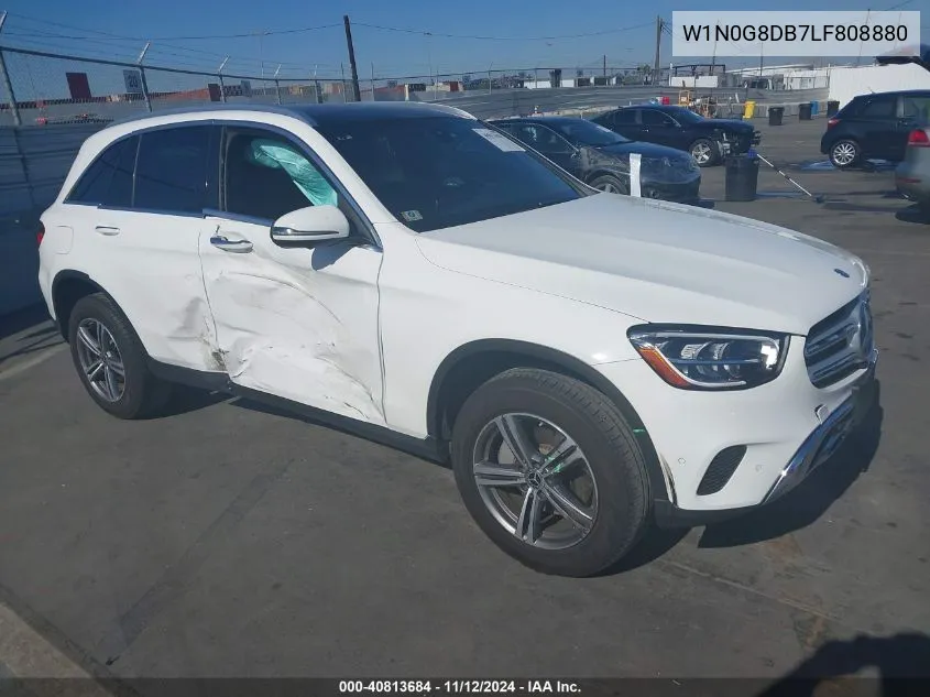 2020 Mercedes-Benz Glc 300 VIN: W1N0G8DB7LF808880 Lot: 40813684