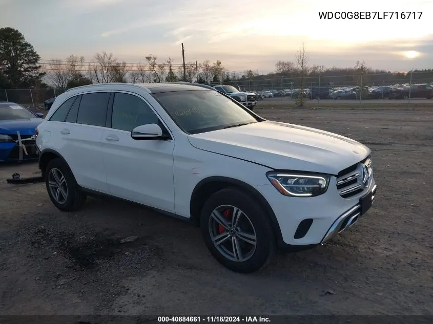 2020 Mercedes-Benz Glc 300 4Matic VIN: WDC0G8EB7LF716717 Lot: 40884661