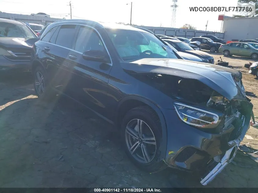 2020 Mercedes-Benz Glc 300 VIN: WDC0G8DB7LF717786 Lot: 40901142