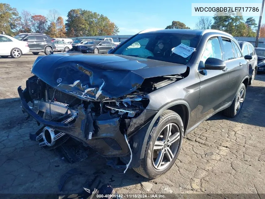 2020 Mercedes-Benz Glc 300 VIN: WDC0G8DB7LF717786 Lot: 40901142