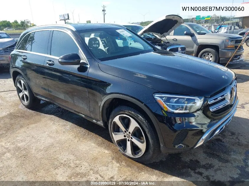 2021 Mercedes-Benz Glc 300 4Matic Suv VIN: W1N0G8EB7MV300060 Lot: 39990029