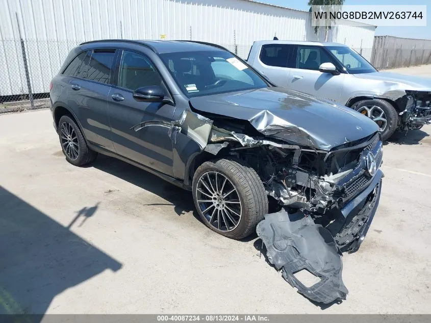 2021 Mercedes-Benz Glc 300 Suv VIN: W1N0G8DB2MV263744 Lot: 40087234