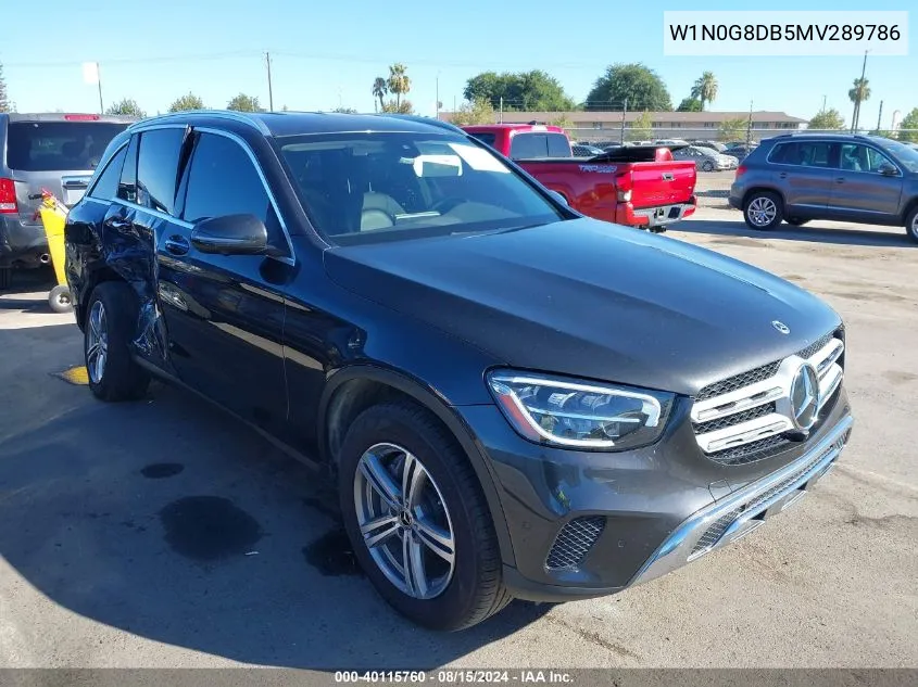 2021 Mercedes-Benz Glc 300 Suv VIN: W1N0G8DB5MV289786 Lot: 40115760