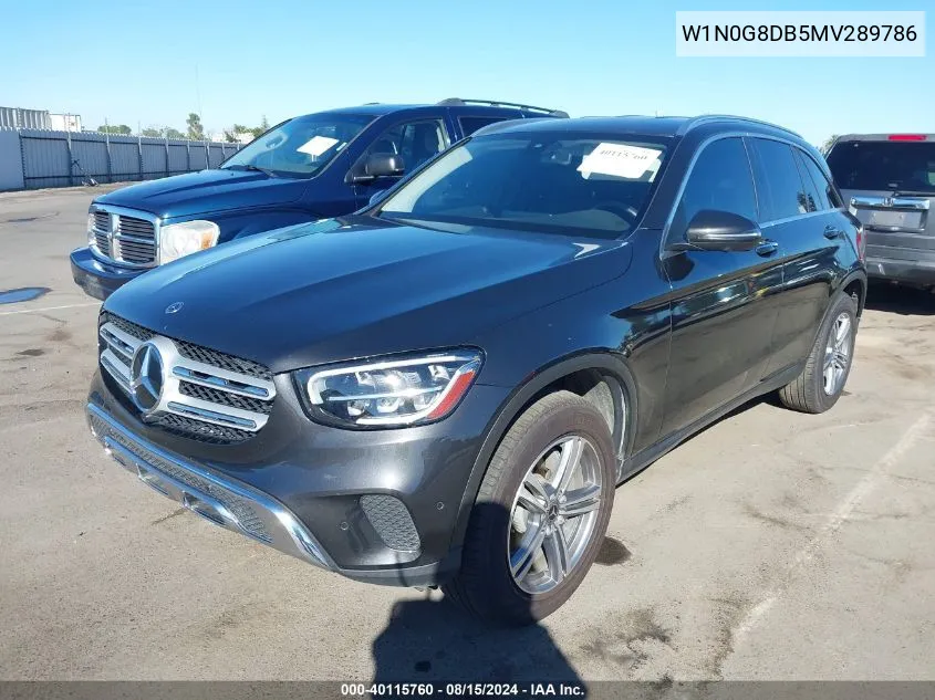 2021 Mercedes-Benz Glc 300 Suv VIN: W1N0G8DB5MV289786 Lot: 40115760