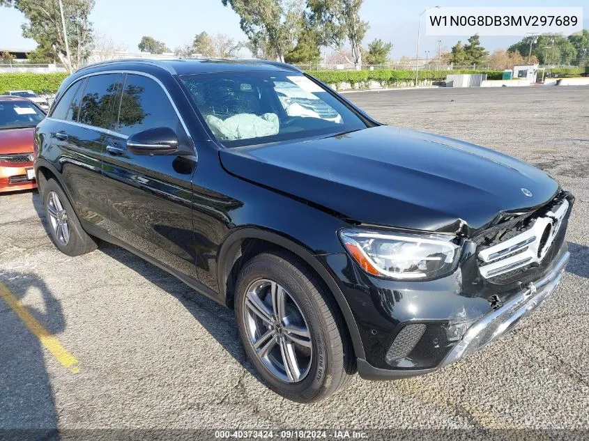 2021 Mercedes-Benz Glc 300 VIN: W1N0G8DB3MV297689 Lot: 40373424