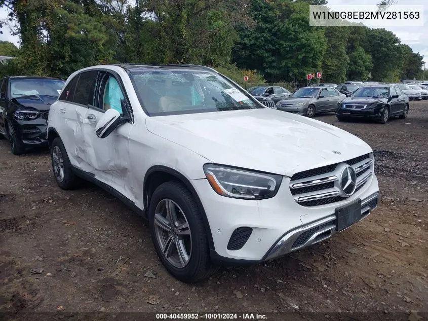 2021 Mercedes-Benz Glc 300 4Matic Suv VIN: W1N0G8EB2MV281563 Lot: 40459952