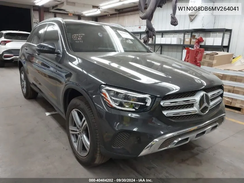 2021 Mercedes-Benz Glc 300 Suv VIN: W1N0G8DB6MV264041 Lot: 40484202