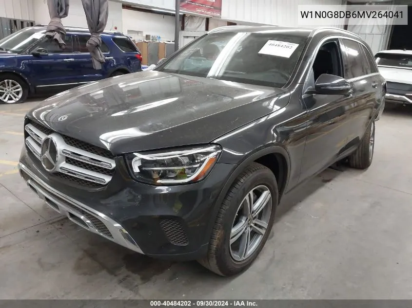 2021 Mercedes-Benz Glc 300 Suv VIN: W1N0G8DB6MV264041 Lot: 40484202