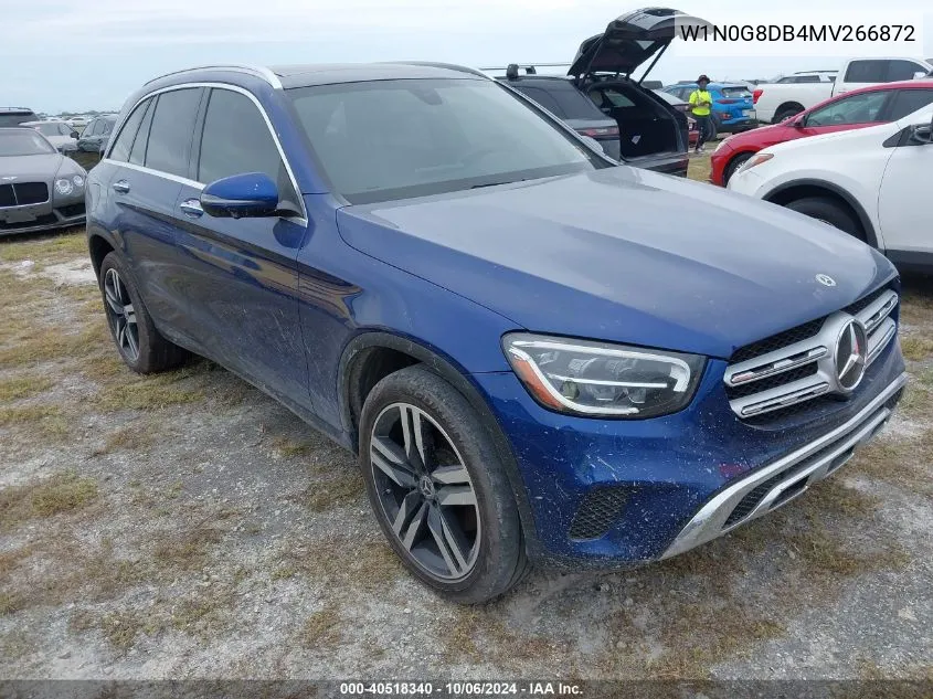 2021 Mercedes-Benz Glc 300 Suv VIN: W1N0G8DB4MV266872 Lot: 40518340