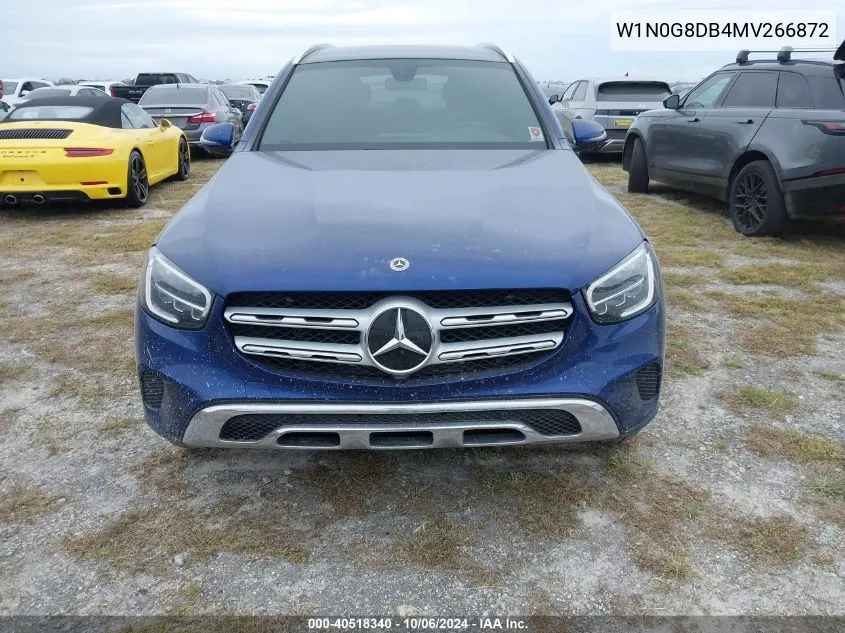 2021 Mercedes-Benz Glc 300 Suv VIN: W1N0G8DB4MV266872 Lot: 40518340