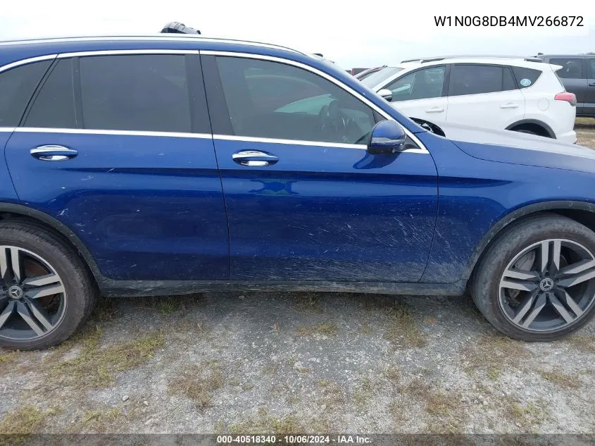 2021 Mercedes-Benz Glc 300 Suv VIN: W1N0G8DB4MV266872 Lot: 40518340