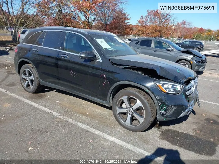 2021 Mercedes-Benz Glc 300 4Matic Suv VIN: W1N0G8EB5MF975691 Lot: 40701542