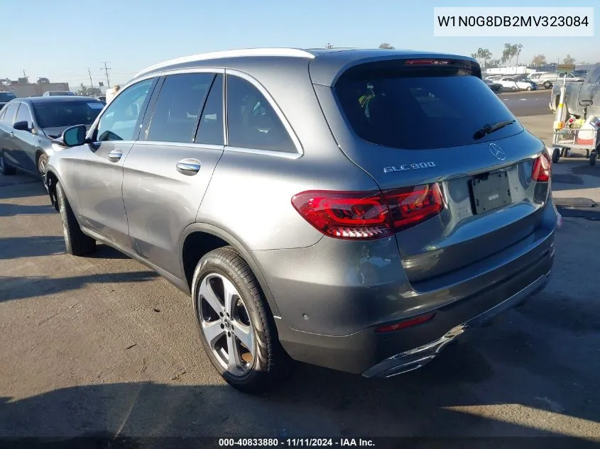 2021 Mercedes-Benz Glc Suv VIN: W1N0G8DB2MV323084 Lot: 40833880