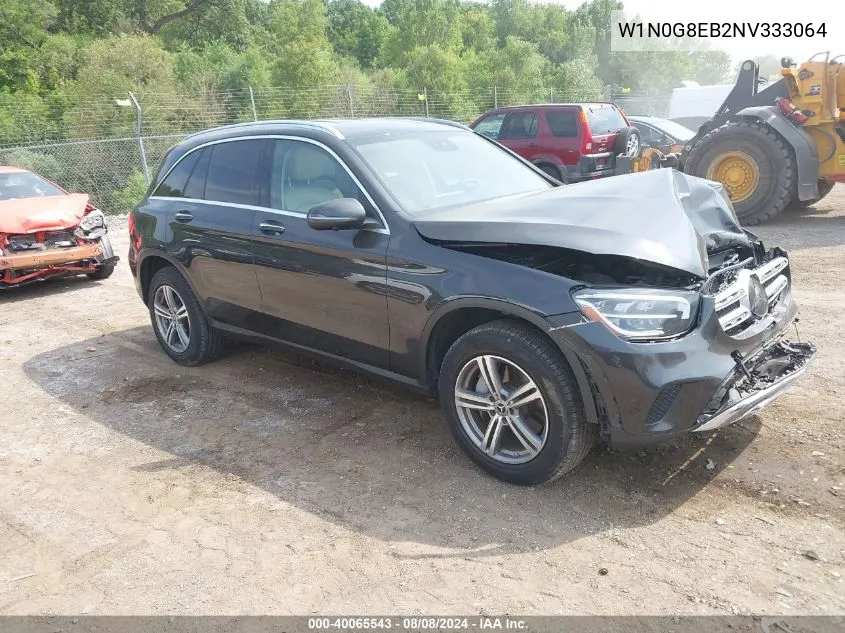 2022 Mercedes-Benz Glc 300 4Matic Suv VIN: W1N0G8EB2NV333064 Lot: 40065543