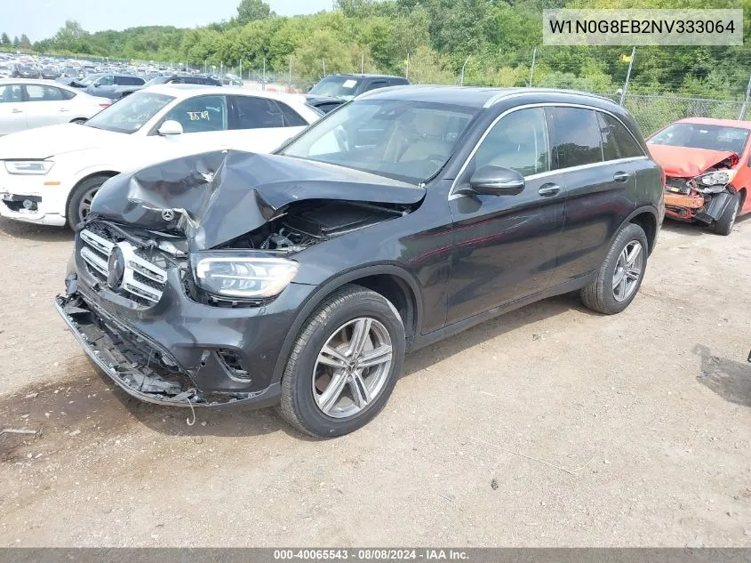 2022 Mercedes-Benz Glc 300 4Matic Suv VIN: W1N0G8EB2NV333064 Lot: 40065543