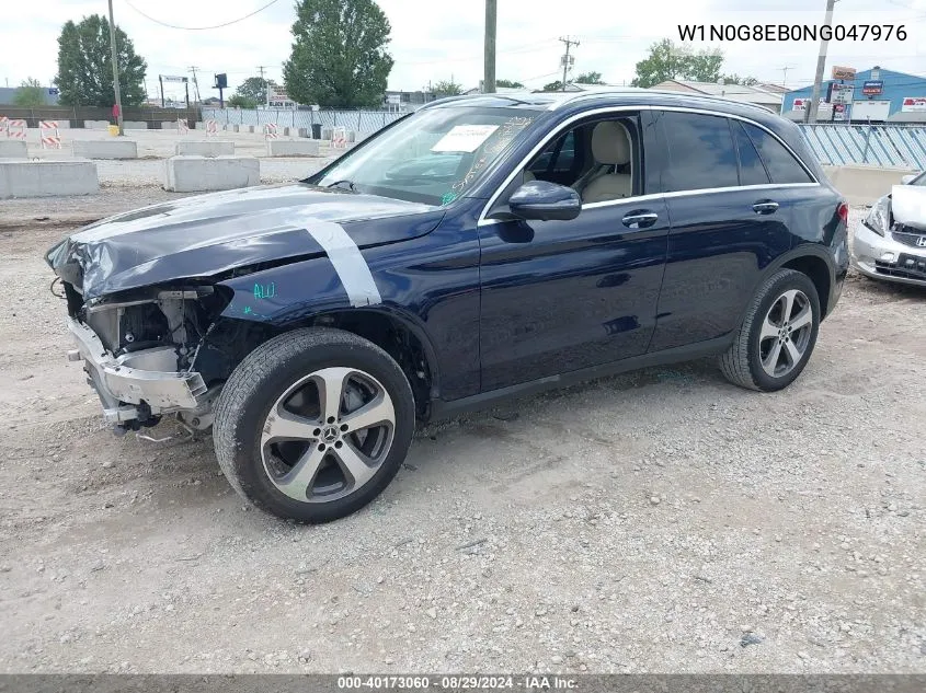 2022 Mercedes-Benz Glc 300 4Matic Suv VIN: W1N0G8EB0NG047976 Lot: 40173060