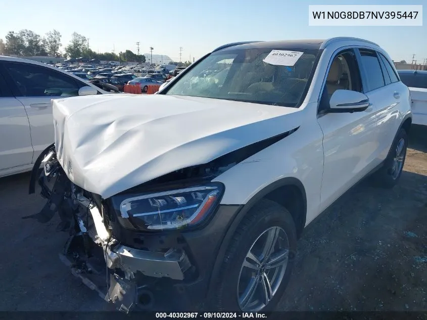 2022 Mercedes-Benz Glc 300 Suv VIN: W1N0G8DB7NV395447 Lot: 40302967