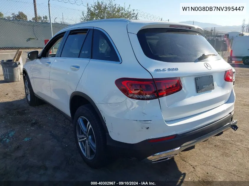 2022 Mercedes-Benz Glc 300 Suv VIN: W1N0G8DB7NV395447 Lot: 40302967