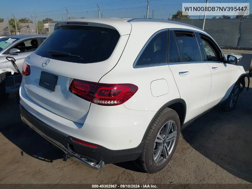 2022 Mercedes-Benz Glc 300 Suv VIN: W1N0G8DB7NV395447 Lot: 40302967