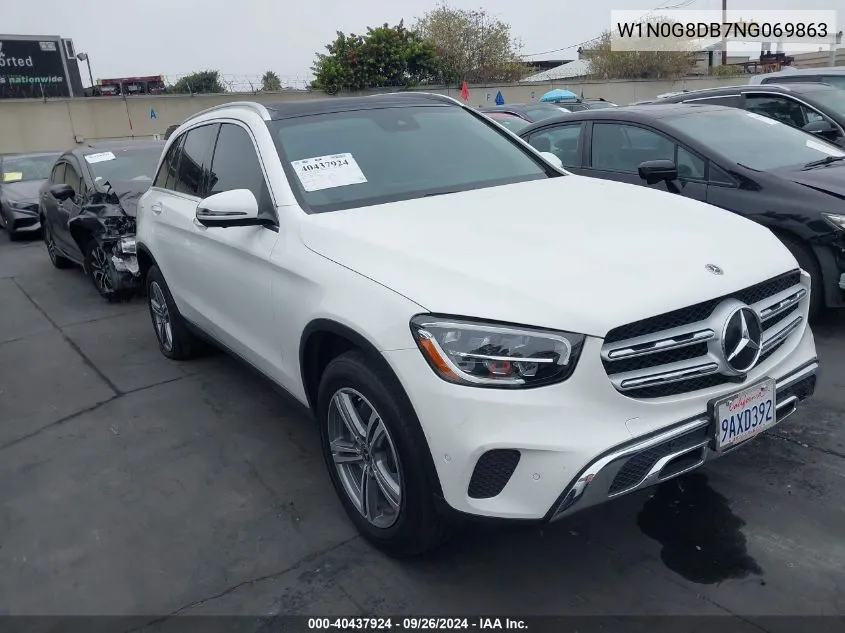 2022 Mercedes-Benz Glc 300 VIN: W1N0G8DB7NG069863 Lot: 40437924