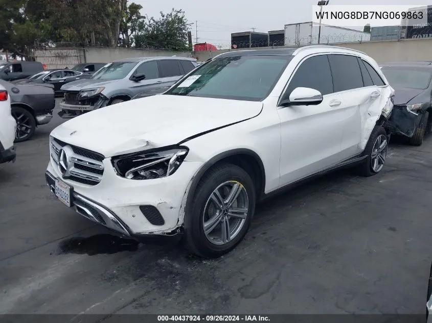 2022 Mercedes-Benz Glc 300 VIN: W1N0G8DB7NG069863 Lot: 40437924