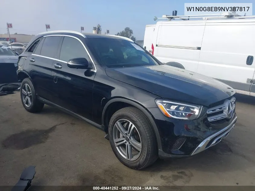 2022 Mercedes-Benz Glc 300 4Matic Suv VIN: W1N0G8EB9NV387817 Lot: 40441252