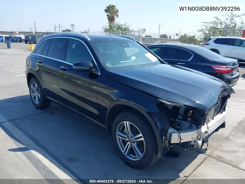 2022 Mercedes-Benz Glc 300 Suv VIN: W1N0G8DB8NV392296 Lot: 40453278