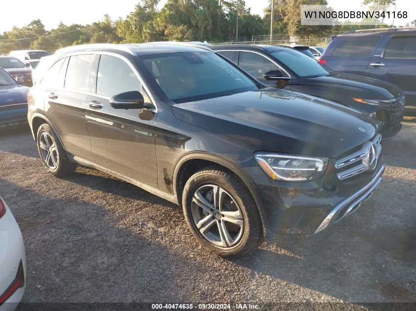 2022 Mercedes-Benz Glc 300 Suv VIN: W1N0G8DB8NV341168 Lot: 40474635