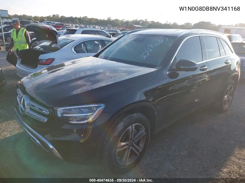 2022 Mercedes-Benz Glc 300 Suv VIN: W1N0G8DB8NV341168 Lot: 40474635