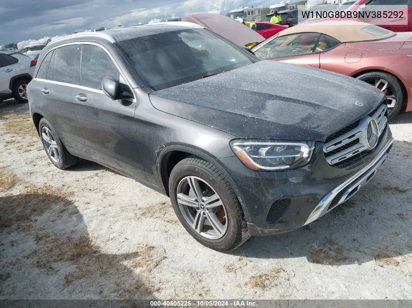 2022 Mercedes-Benz Glc 300 VIN: W1N0G8DB9NV385292 Lot: 40505225