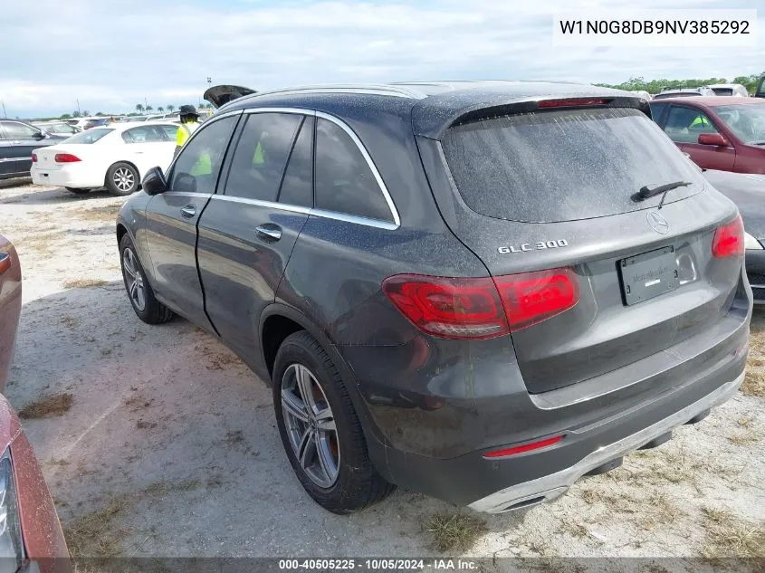 2022 Mercedes-Benz Glc 300 VIN: W1N0G8DB9NV385292 Lot: 40505225