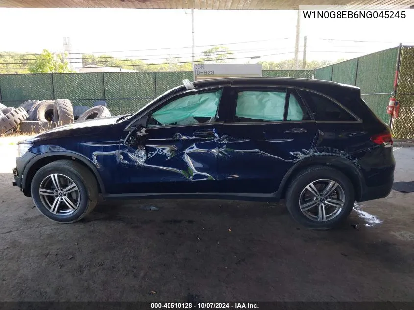 2022 Mercedes-Benz Glc 300 4Matic Suv VIN: W1N0G8EB6NG045245 Lot: 40510128