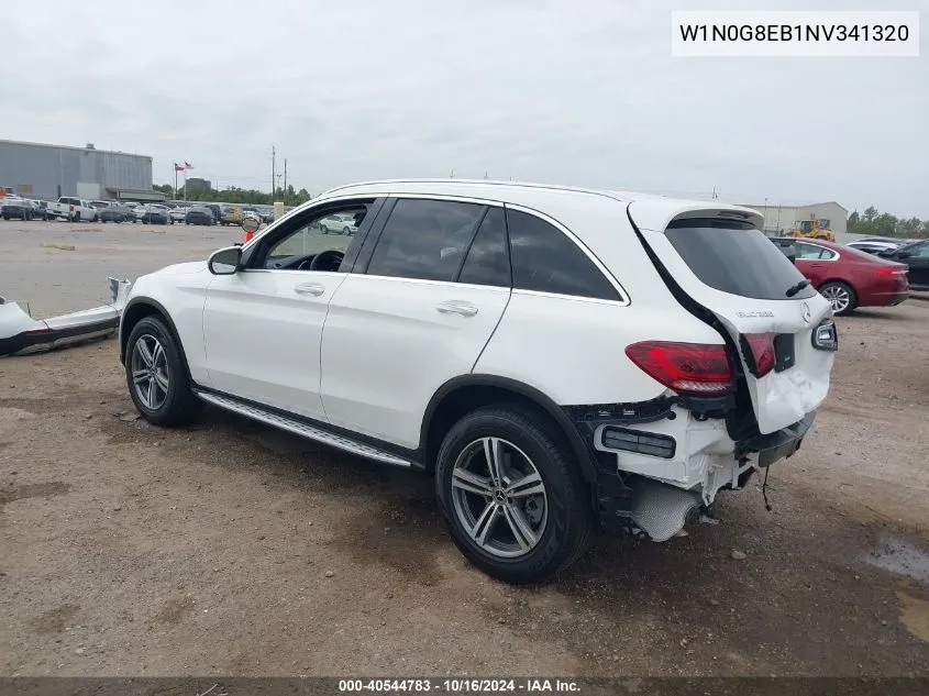 2022 Mercedes-Benz Glc 300 4Matic Suv VIN: W1N0G8EB1NV341320 Lot: 40544783