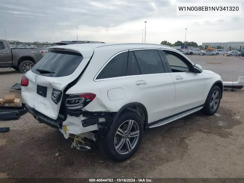 2022 Mercedes-Benz Glc 300 4Matic Suv VIN: W1N0G8EB1NV341320 Lot: 40544783