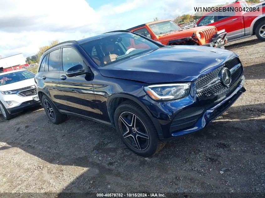 2022 Mercedes-Benz Glc 300 4Matic Suv VIN: W1N0G8EB4NG042084 Lot: 40578782