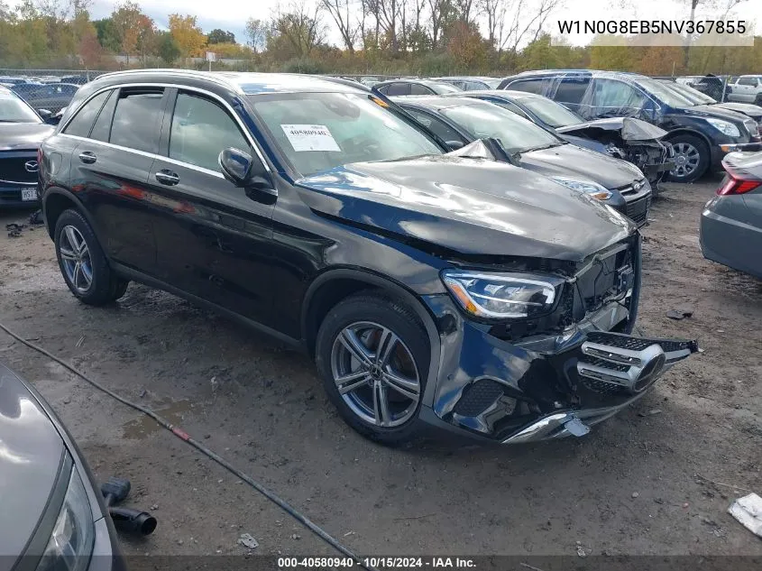 2022 Mercedes-Benz Glc 300 4Matic Suv VIN: W1N0G8EB5NV367855 Lot: 40580940