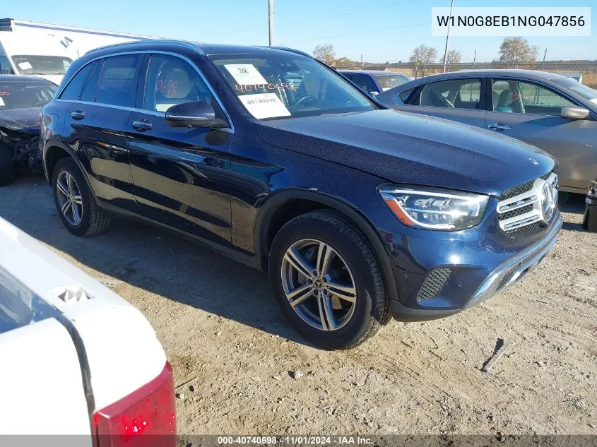 2022 Mercedes-Benz Glc 300 4Matic Suv VIN: W1N0G8EB1NG047856 Lot: 40740698