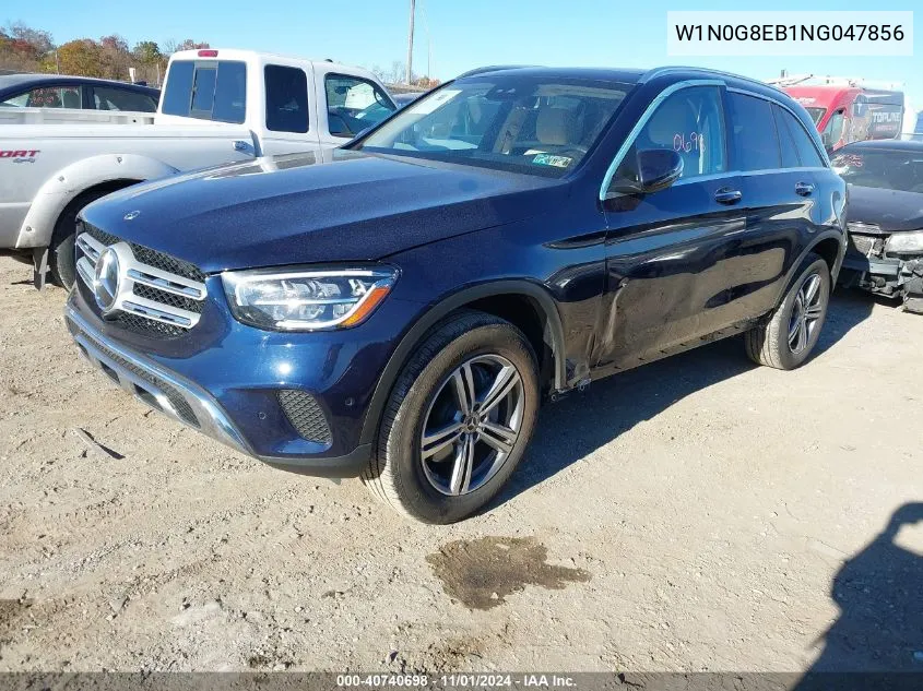 2022 Mercedes-Benz Glc 300 4Matic Suv VIN: W1N0G8EB1NG047856 Lot: 40740698