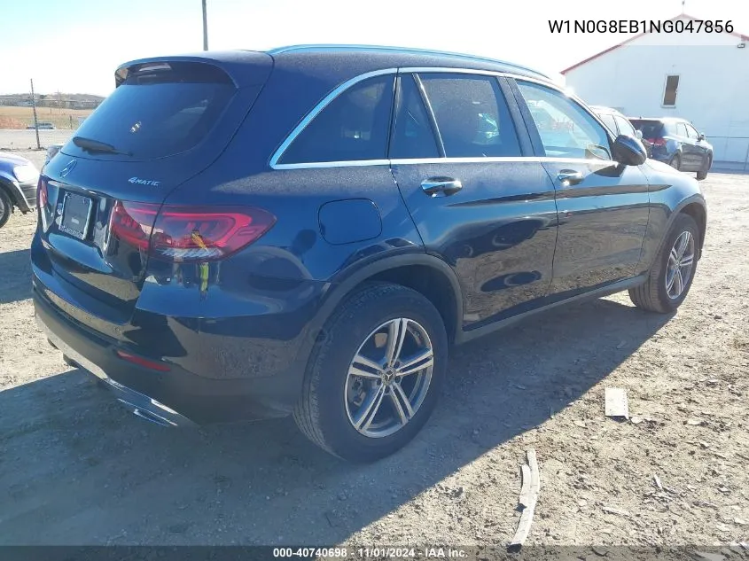 2022 Mercedes-Benz Glc 300 4Matic Suv VIN: W1N0G8EB1NG047856 Lot: 40740698