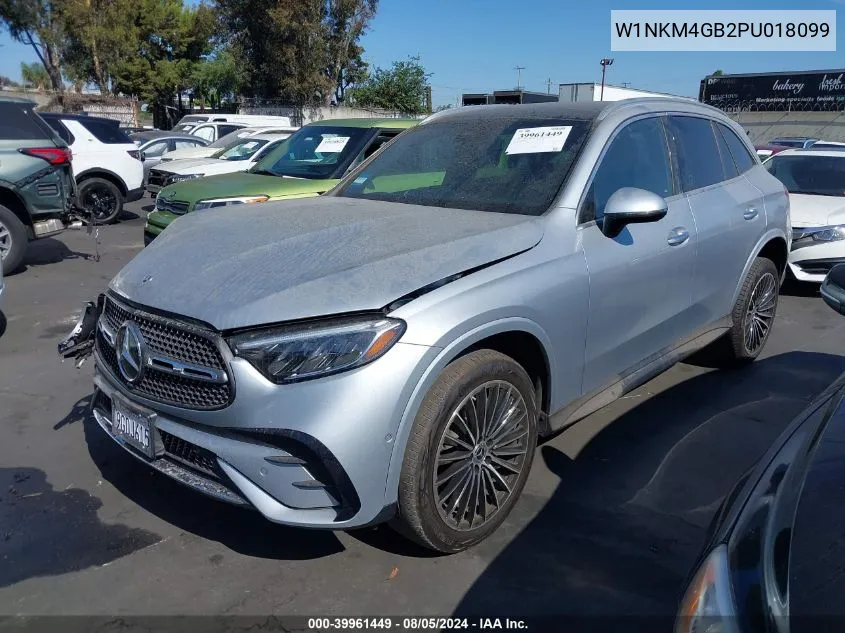 2023 Mercedes-Benz Glc 300 Suv VIN: W1NKM4GB2PU018099 Lot: 39961449