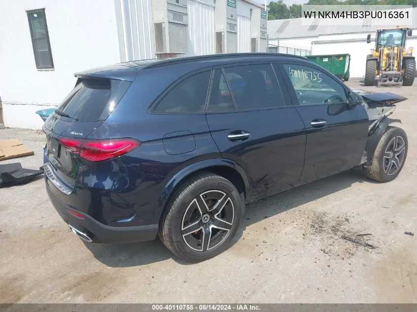 2023 Mercedes-Benz Glc 300 4Matic Suv VIN: W1NKM4HB3PU016361 Lot: 40110755